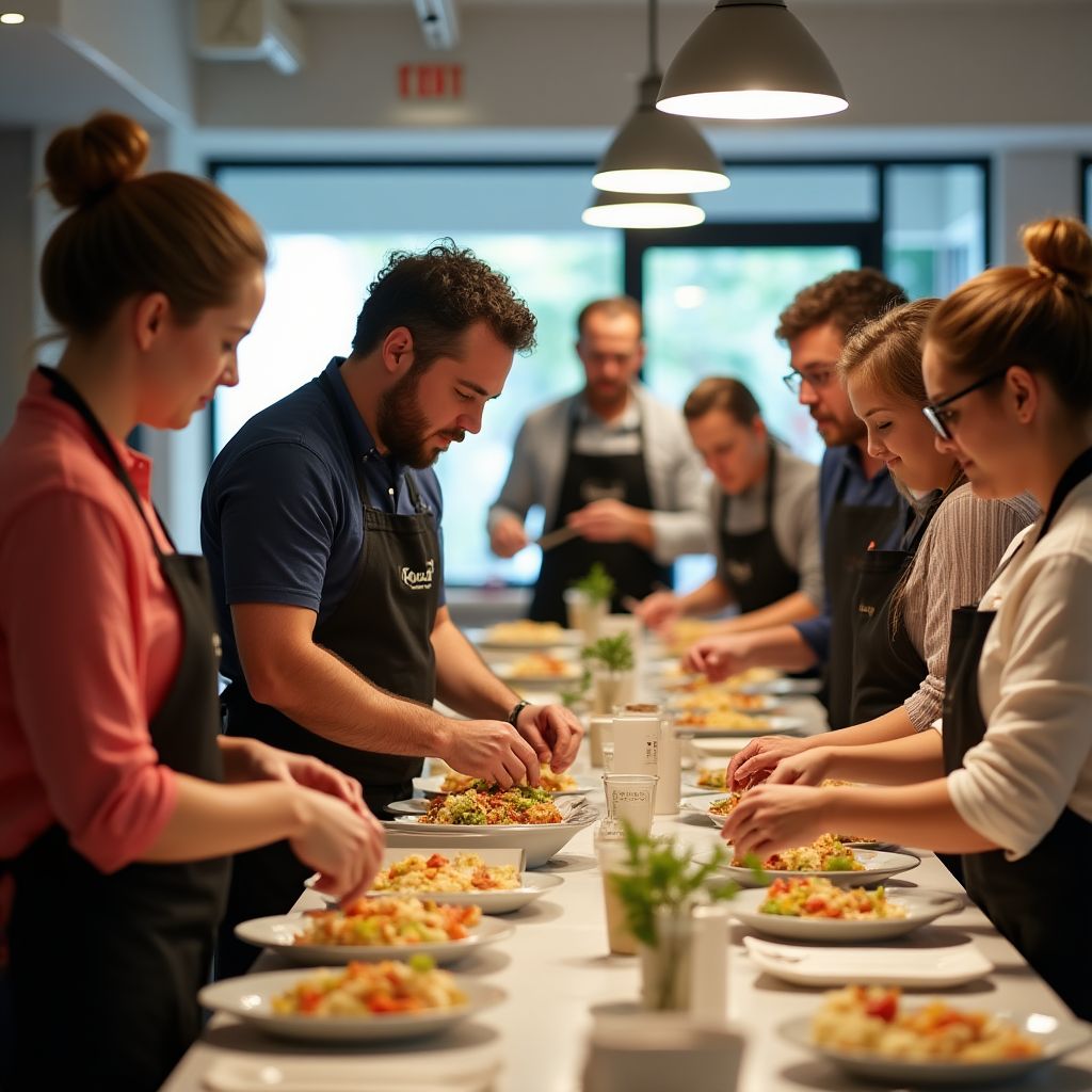 Community workshop on Australian cuisine